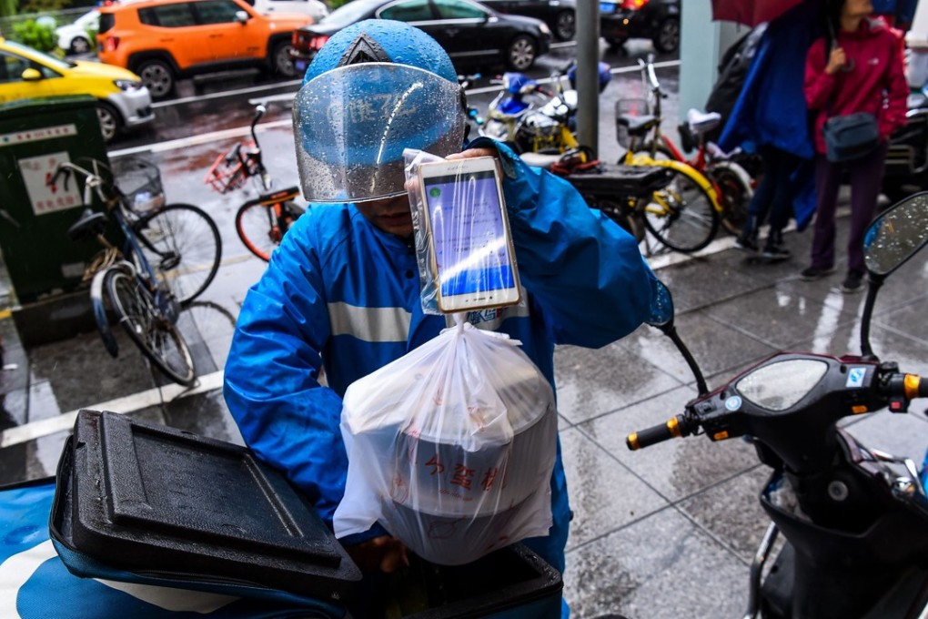 The potential takeover of food delivery firm Ele.me by Alibaba Group Holding for a reported US$9.5 billion is expected to heat up competition between the e-commerce giant and rival Tencent Holdings in online-to-offline services and mobile payments. Photo: Agence France-Presse