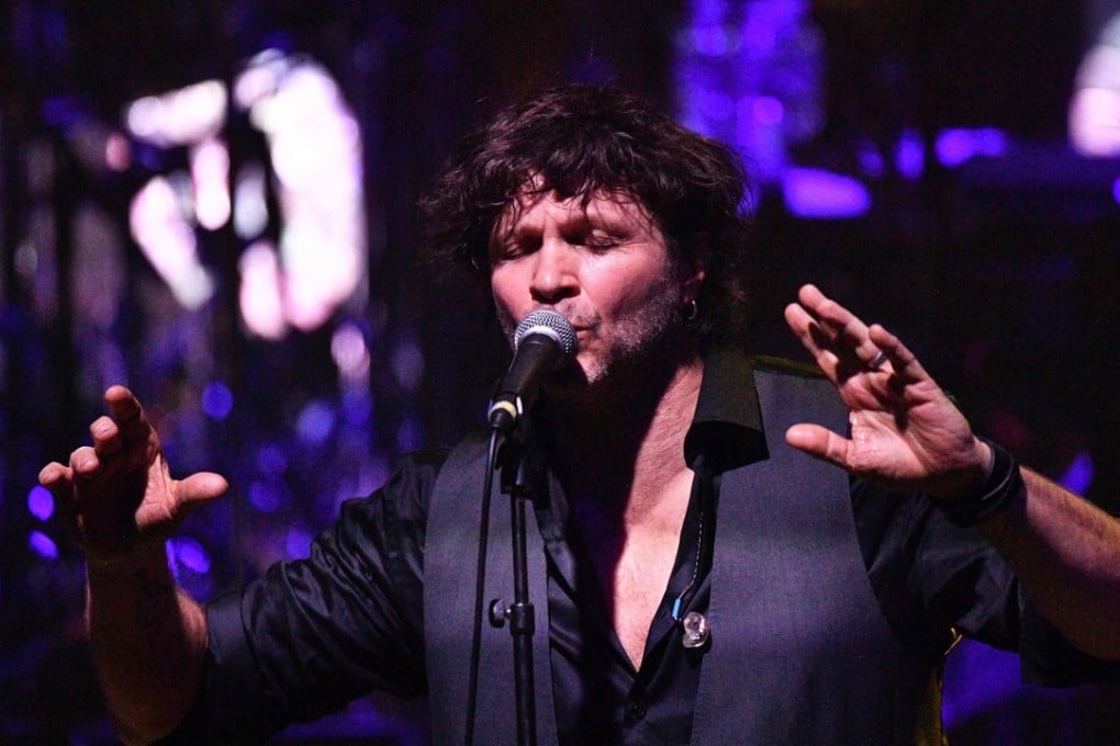 French singer-songwriter Bertrand Cantat performs on stage during a concert in La Rochelle, western France, on March 1. Photo: Agence France-Presse
