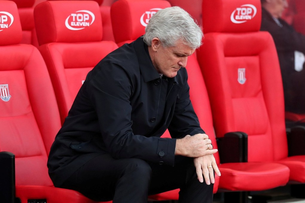 Former Stoke City manager Mark Hughes is among the favourites to take over at Southampton. Photo: Reuters