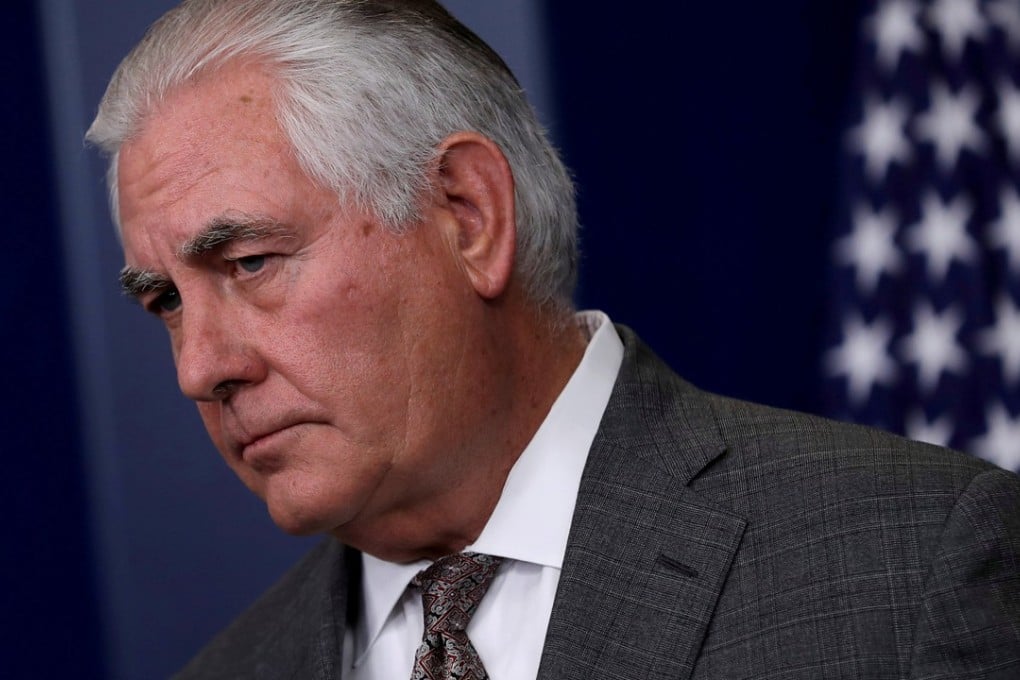 US Secretary of State Rex Tillerson. Photo: Reuters