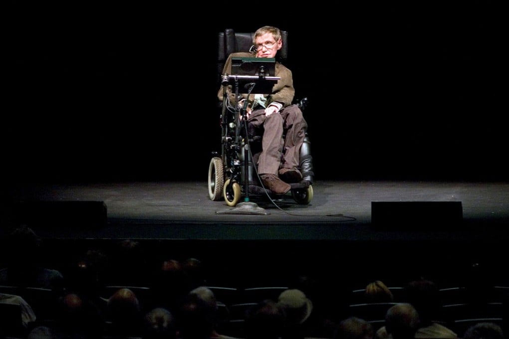 Stephen Hawking was given only a few years to live when he was diagnosed with motor neuron disease in 1964, but defied the medical profession in typically stubborn fashion. File photo: AFP