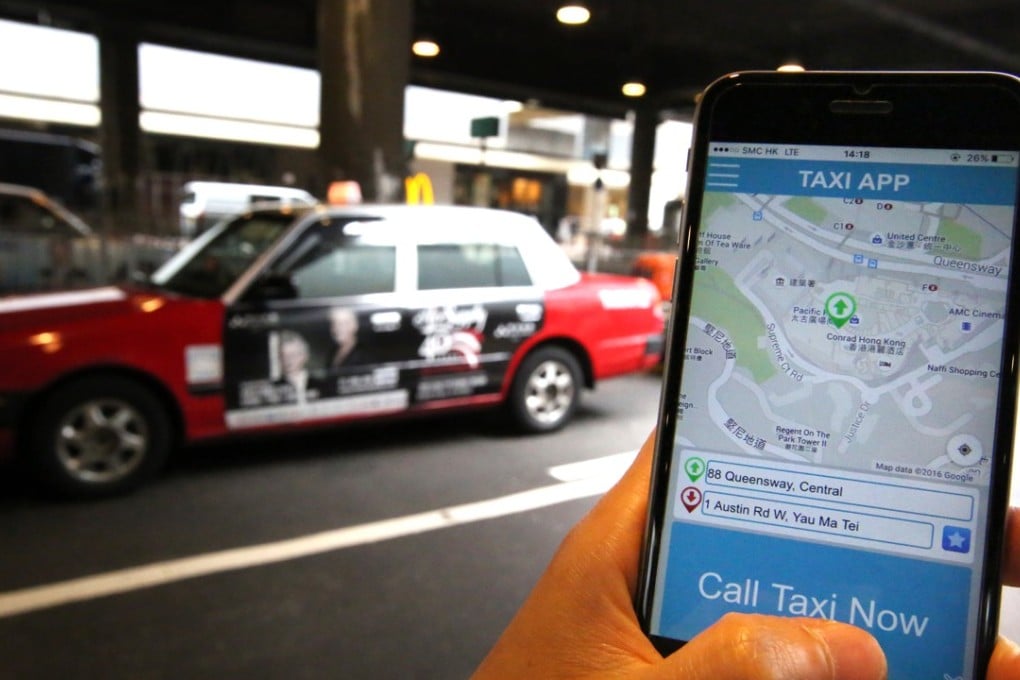 Taxi apps are convenient to some extent, but there’s also an insidious side to them in terms of the customer data they collect. Photo: Nora Tam