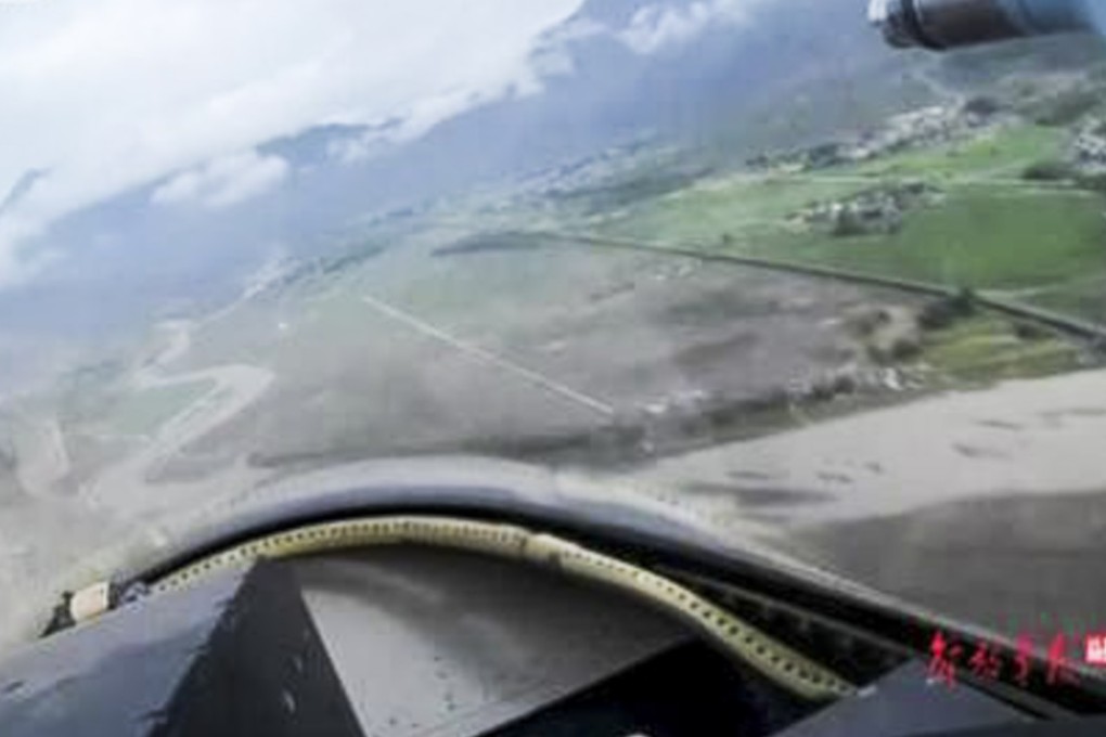 Footage of a J-10 on a run in China’s high-altitude southwest points to improvements in engine technology. Photo: News.sina.com.cn