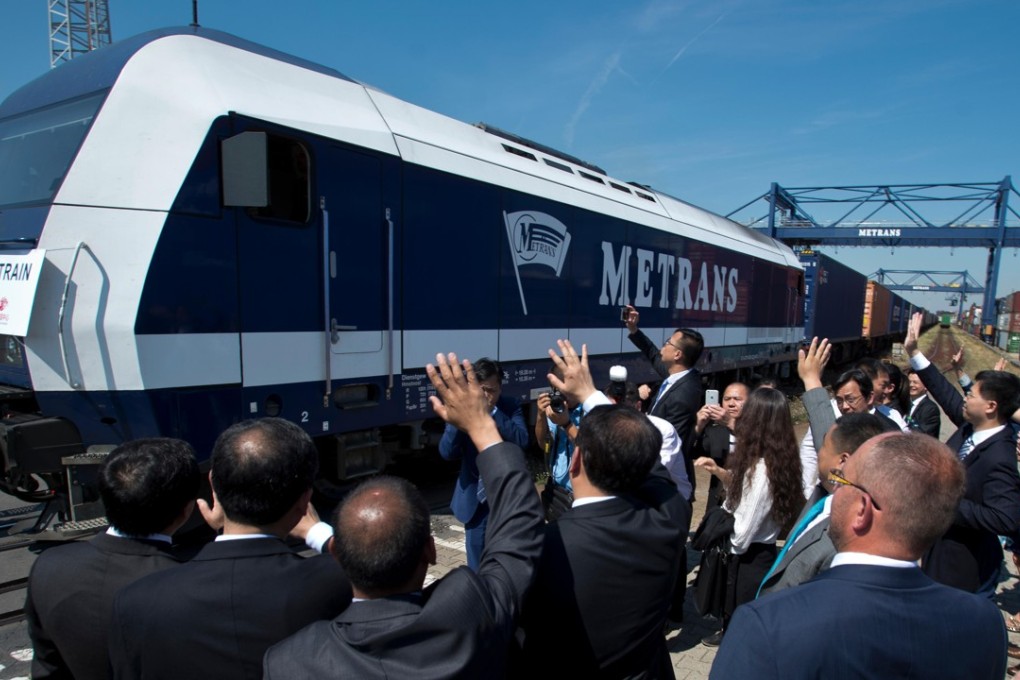 The Prague-Yiwu freight train opens two-way trade opportunities with central Europe and highlights the rapid technological advances in China’s railway infrastructure. Photo: Alamy