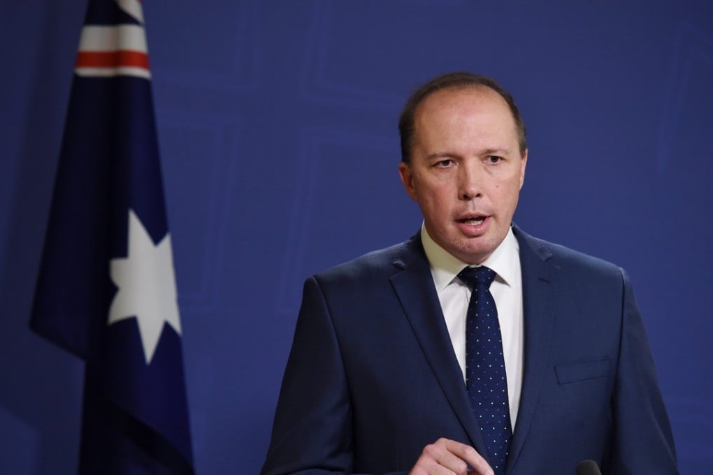 Australian Immigration and Border Protection Minister Peter Dutton. Photo: EPA