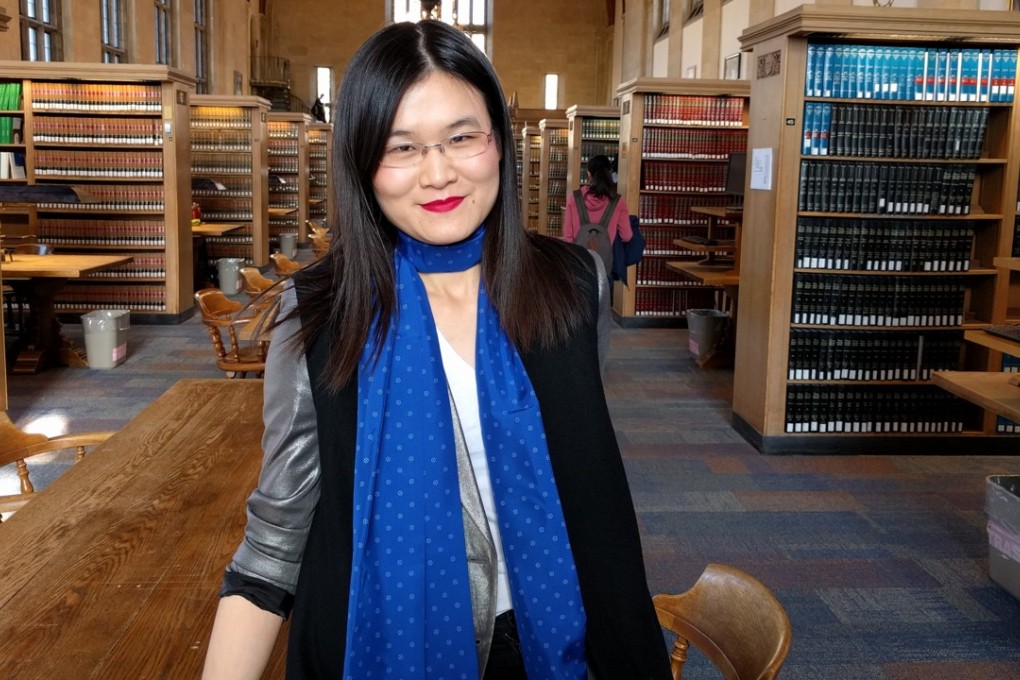 Yangyang Cheng, an emerging top science and security expert, cites the late physicist Stephen Hawking as an influence on her career. Photo: Handout