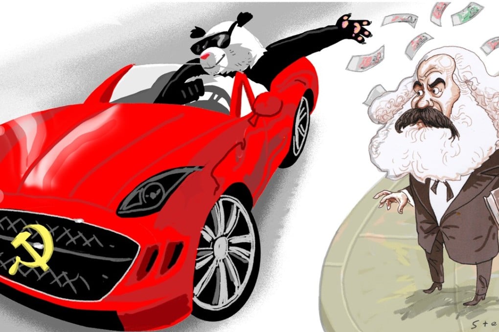 That China would allow entrepreneurs to emerge within a communist system is, perhaps, not something Marx would have anticipated. Illustration: Craig Stephens