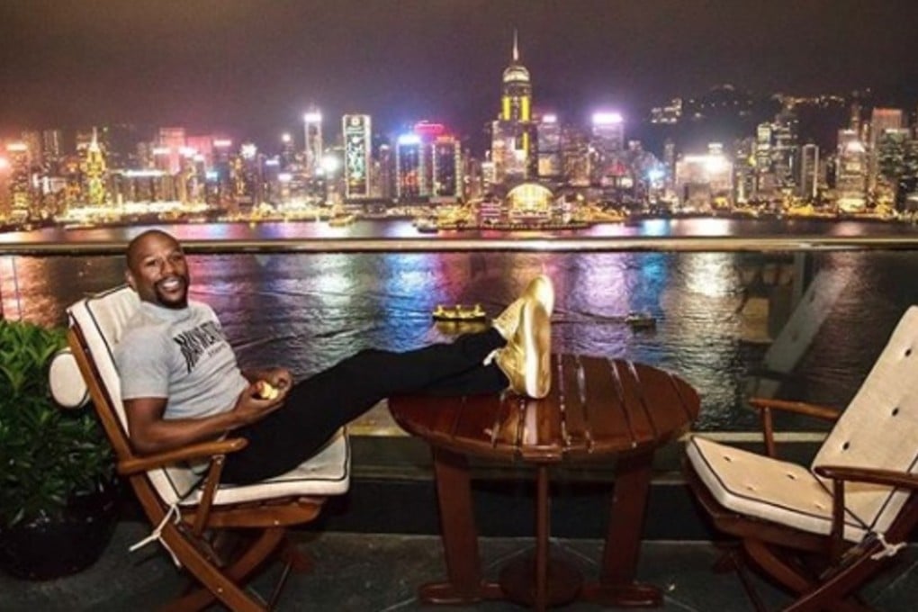 Floyd Mayweather says he is almost ready to embark on a training period in the MMA cage. Photo: Twitter/@FloydMayweather