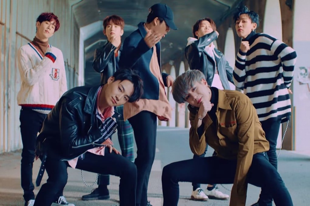 Got7 are a boy band composed of South Korean, Thai, Hong Kong and American members.