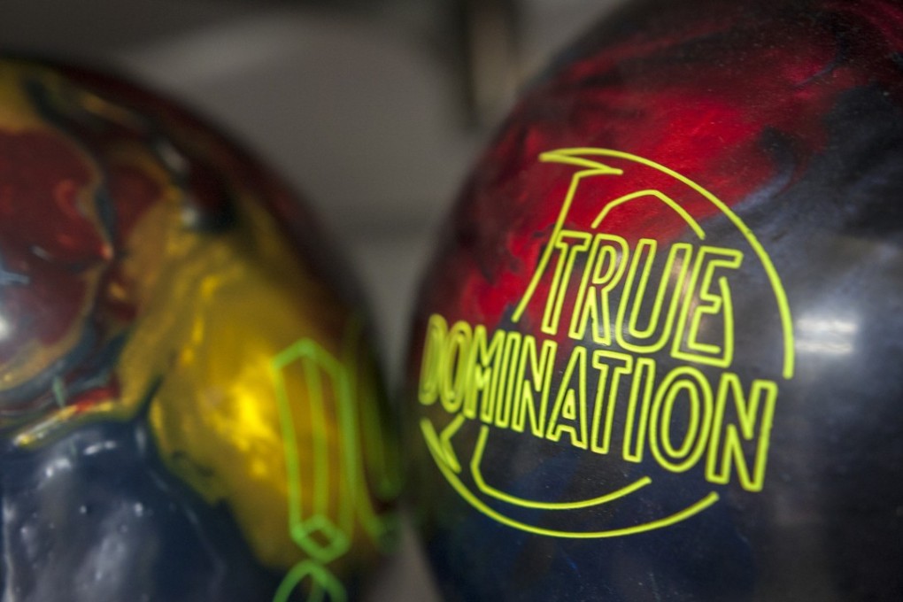 File photo of bowling balls at a shop in Hong Kong. Photo: SCMP