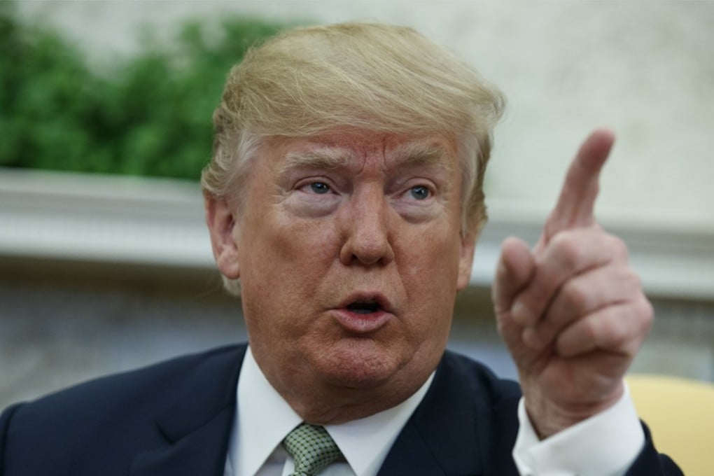 US President Donald Trump will soon be offered options to tackle Chinese IP theft. Photo: AP