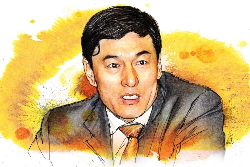 Xie Zhikun has built a business conglomerate managing at least 1 trillion yuan in assets. Illustration: Henry Wong