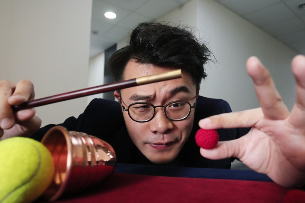 Magician Marvin Lam Chun-lok. Photo: Jonathan Wong