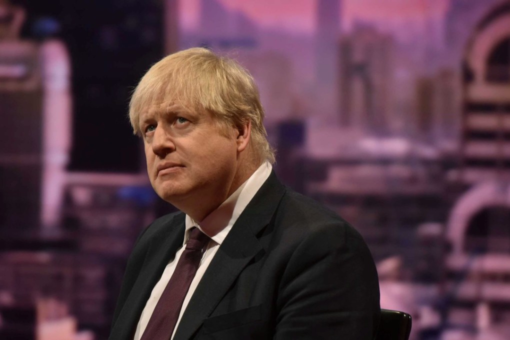 Britain’s Foreign Secretary Boris Johnson on the BBC’s Andrew Marr Show. Photo: Reuters