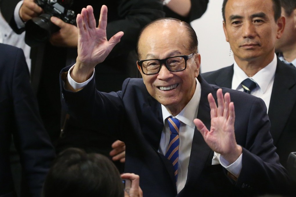 Li Ka-shing was part of a powerful generation of Hong Kong tycoons. Photo: Sam Tsang