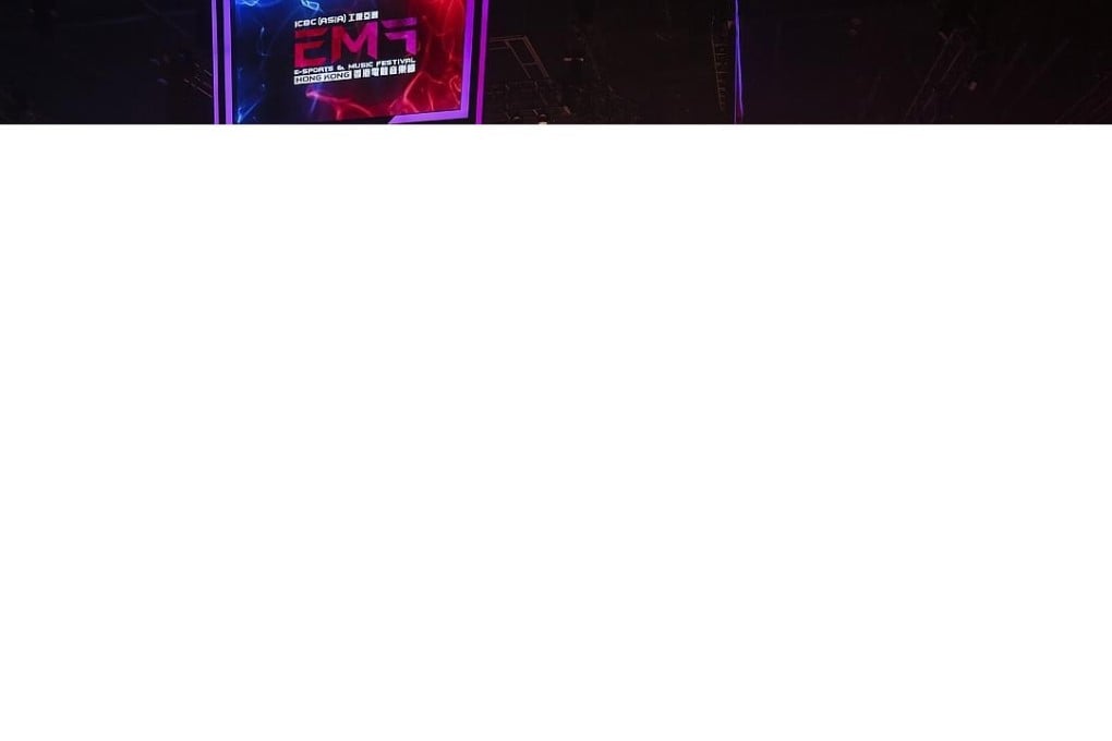 The first round of the Return of the Legends tournament is seen taking place at the E-sports & Music Festival HK at the Hong Kong Coliseum in Hung Hom in August last year. Photo: Dickson Lee