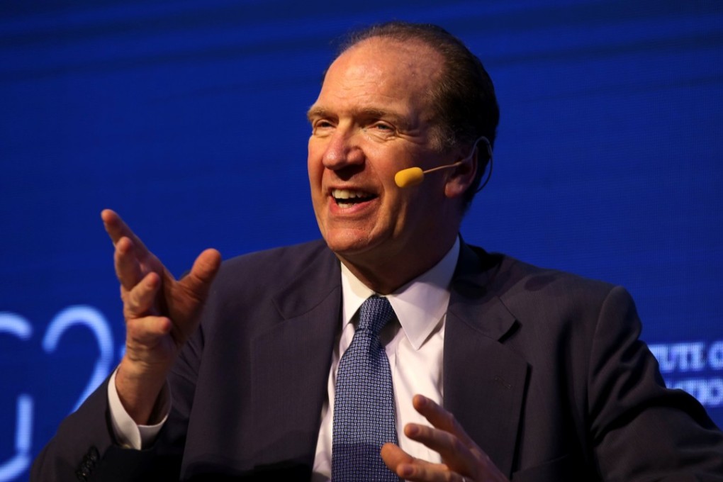 David Malpass, Under Secretary for International Affairs at the US Department of the Treasury, gestures during the 2018 G20 Conference in Buenos Aires, Argentina, on March 18, 2018. He announced Washington’s withdrawal from decade-old economic talks with China as differences escalated between the two countries. Photo: Reuters