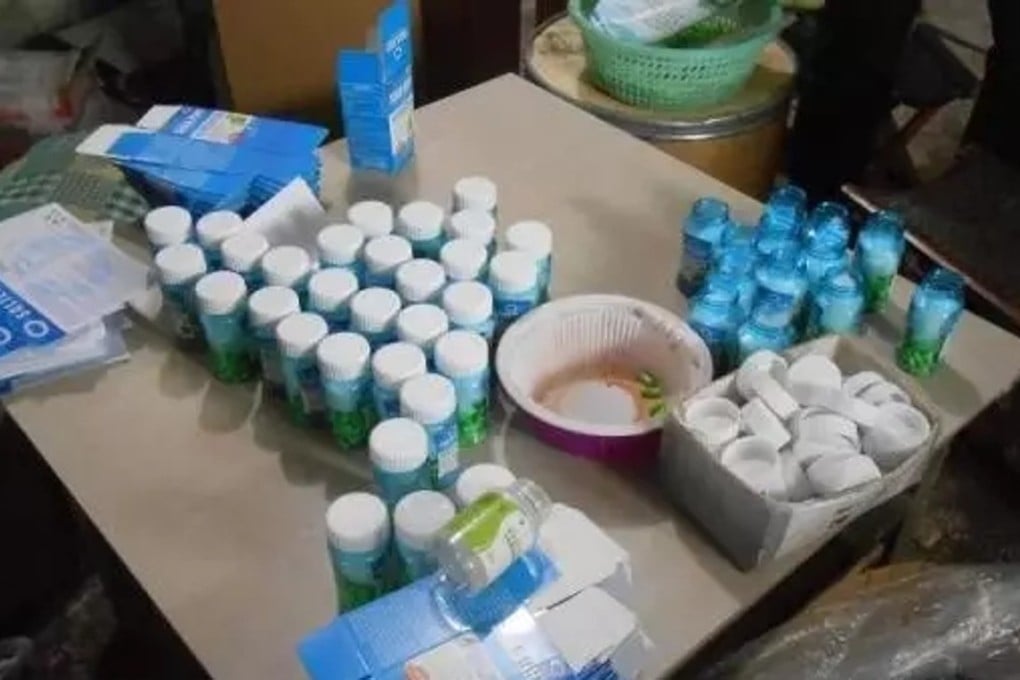 The diet pills contained sibutramine, an appetite suppressant banned in China. Photo: Yangtze Evening Post