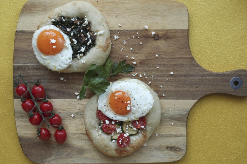 Susan Jung’s breakfast focaccia. Photography: Jonathan Wong. Styling: Nellie Ming Lee.