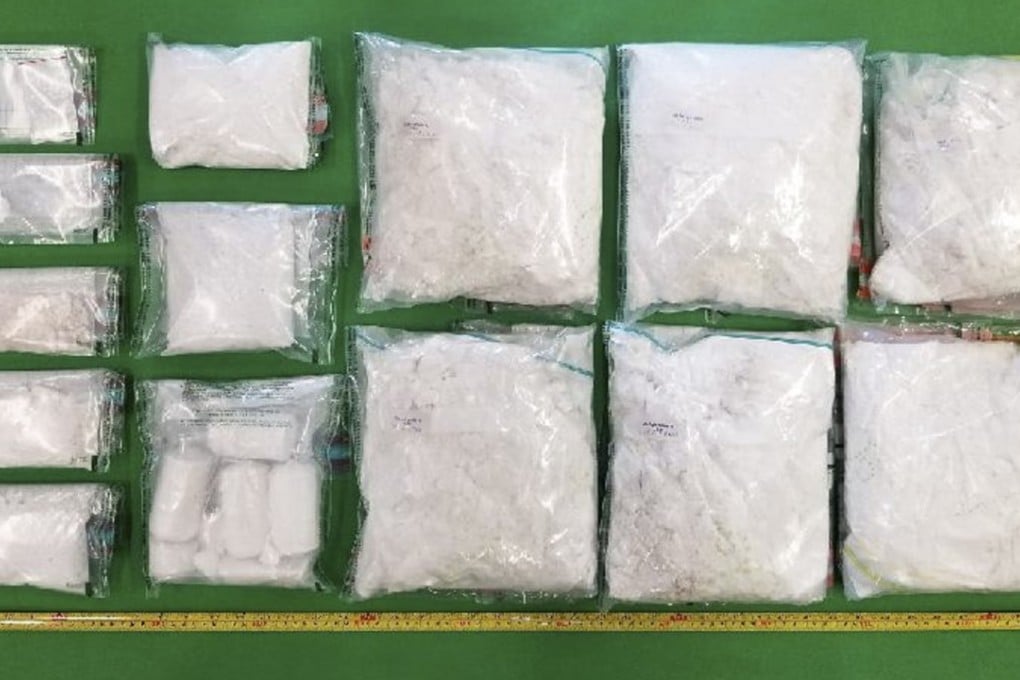 Sachets of cocaine were concealed in the metal shafts of noodle machines. Photo: Handout