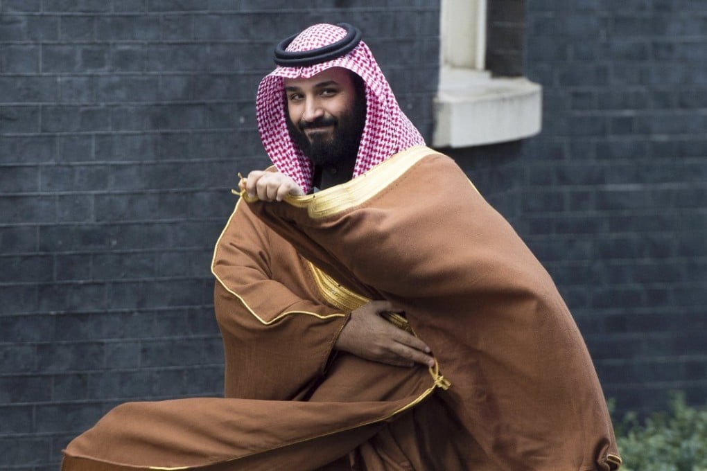 Saudi Arabia's Crown Prince Mohammad bin Salman, pictured in London on March 7, will begin a three-week tour of the US by meeting President Donald Trump in the White House. Photo: EPA