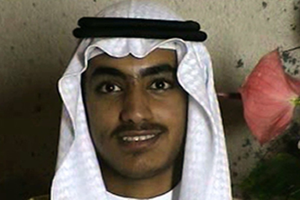 An image of Hamza bin Laden released in November 2017. Photo: AP