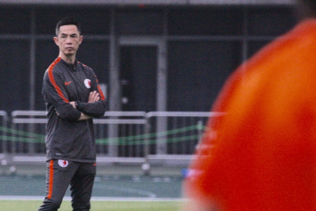 Hong Kong caretaker manager Liu Chun-fai has urged his players to make claim their own piece of history against North Korea. Photos: Chan Kin-wa