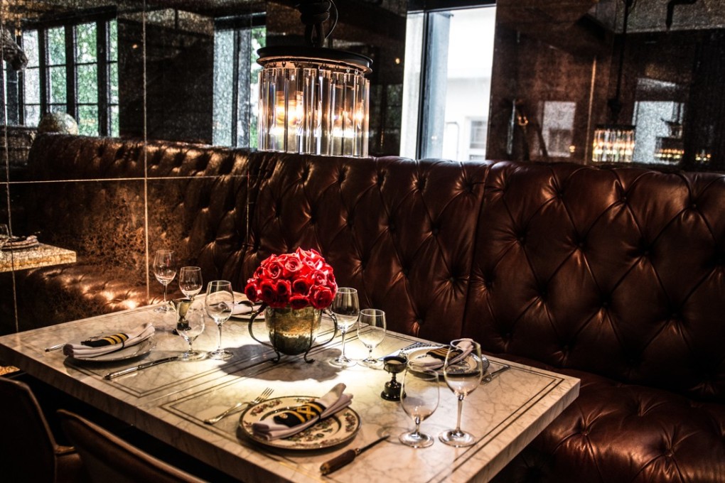 The décor is eye catching at Gough’s on Gough.