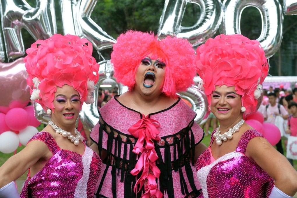 Singapore’s annual Pink Dot event held in July is a public show of support for the LGBT community. The event, which is a play on Singapore's nickname – The Little Red Dot on the world map – was first held in 2009. Photo: AFP