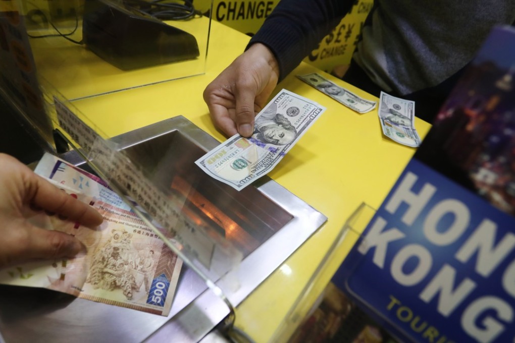Hong Kong’s Exchange Fund holds reserves which are intended to defend the local currency’s peg to the US dollar. Photo: Jonathan Wong
