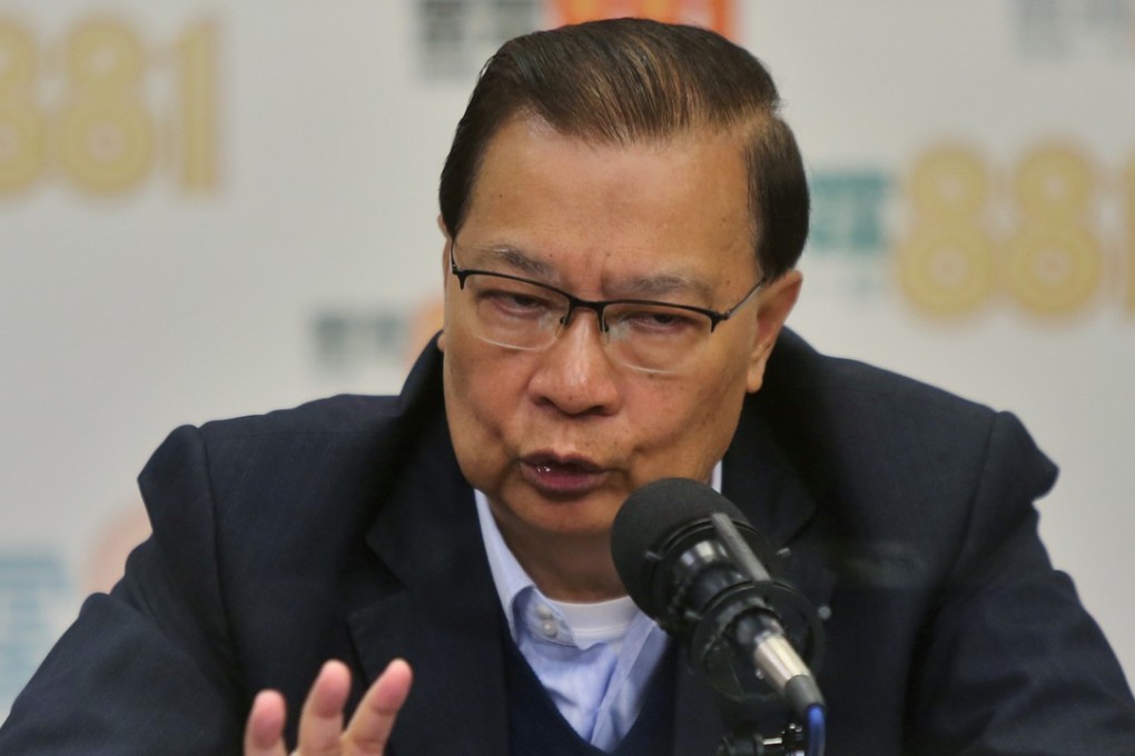 Tam Yiu-chung has long been known as a level-headed political actor. Photo: Xiaomei Chen