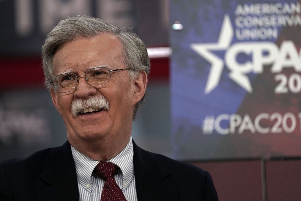 Former US Ambassador to the United Nations John Bolton (seen on February 22) is now Donald Trump’s national security adviser, replacing HR McMaster. Photo: Getty Images via Agence France-Presse