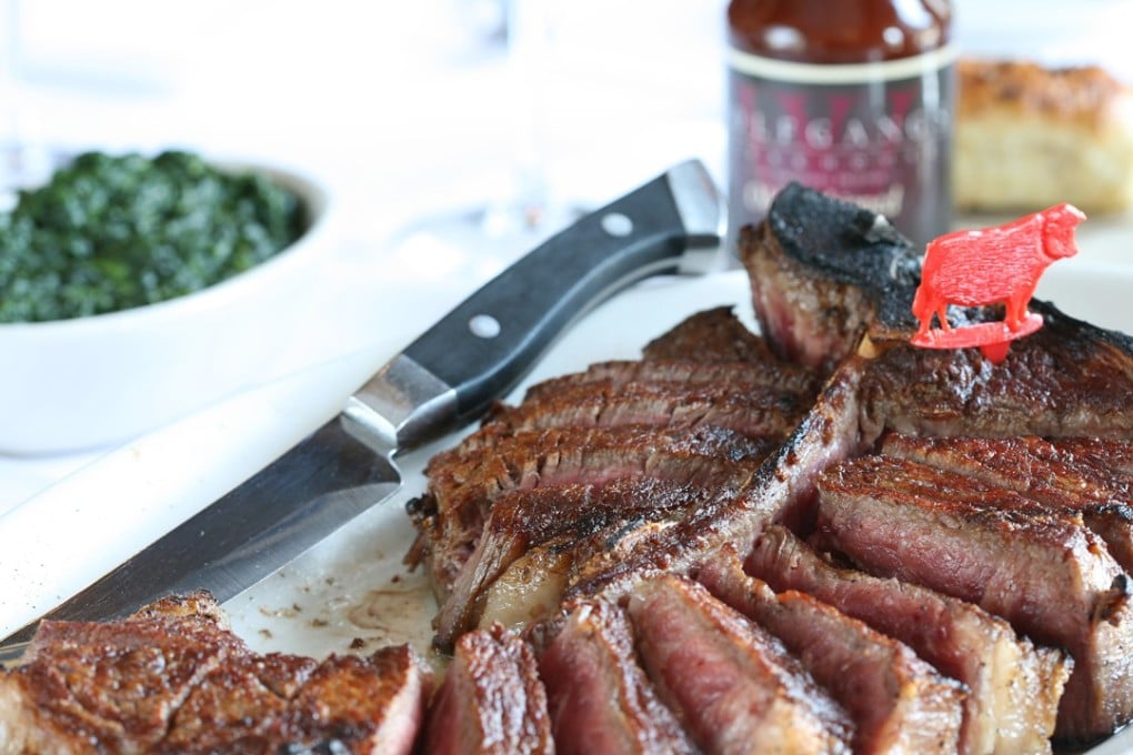 Porterhouse steak is a signature at Wolfgang's Steakhouse