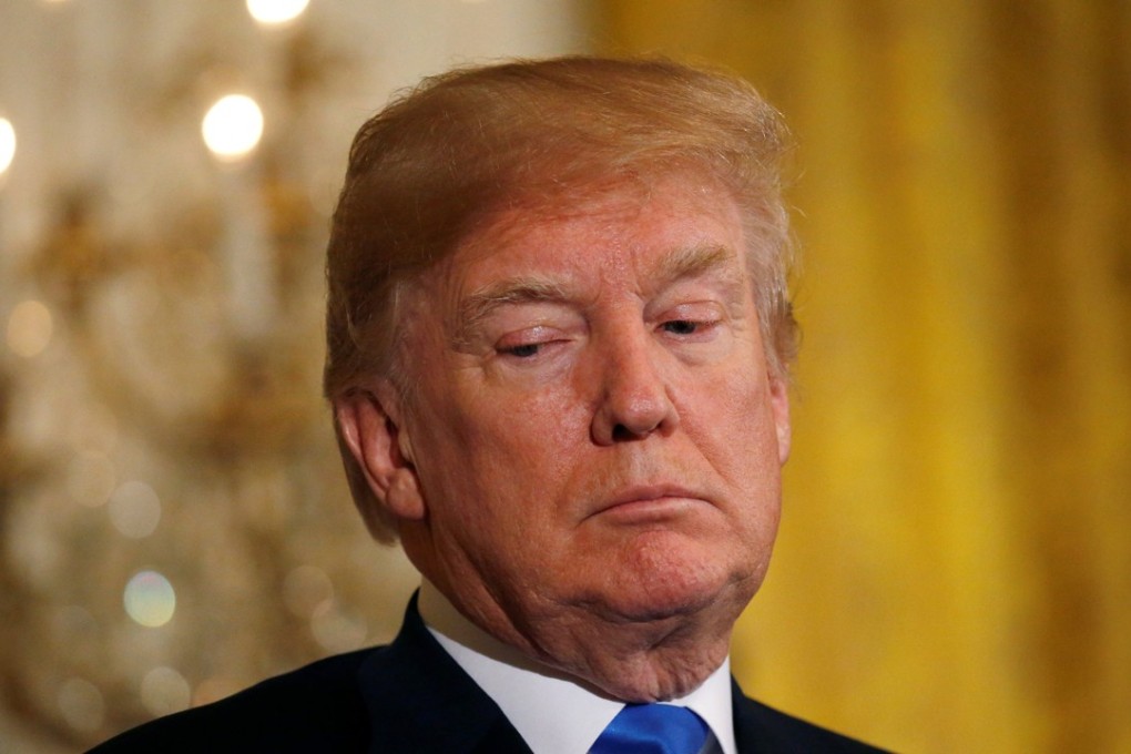 US President Donald Trump is seen at the White House in Washington on Thursday. Trump’s relationships with China and Russia are struggling - pushing them together. Photo: Reuters