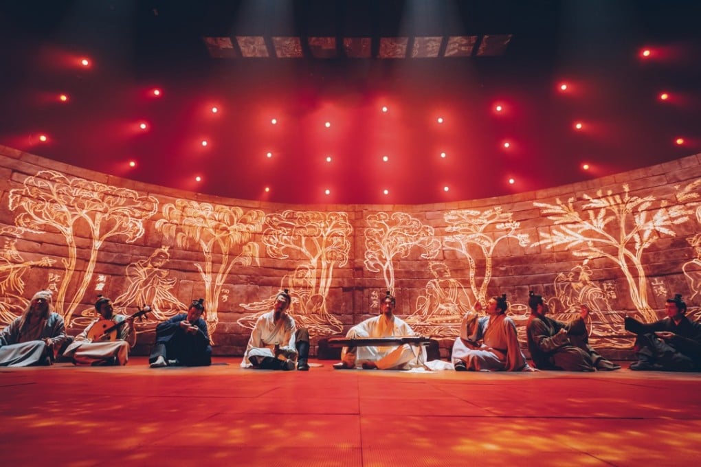 A stage performance to publicise CCTV’s nine-part series The Nation’s Greatest Treasures, which focuses on artefacts from China’s major museums.