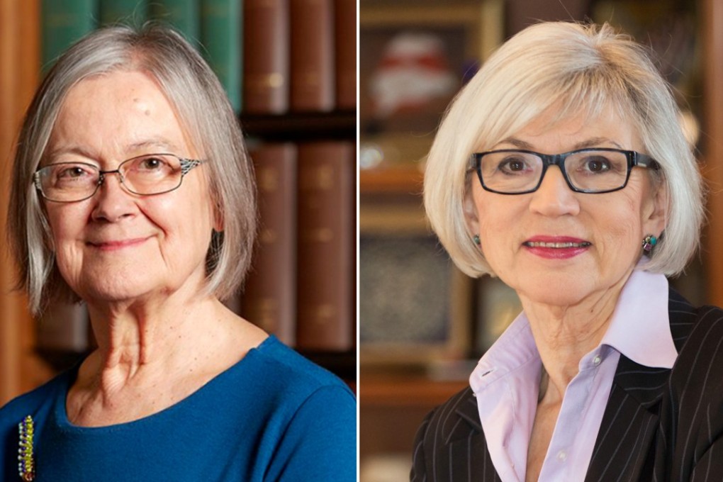 The appointments of Baroness Brenda Hale (left) of Britain and Beverley McLachlin of Canada are a positive step forward for Hong Kong’s courts, says Alex Lo. Photos: Handout