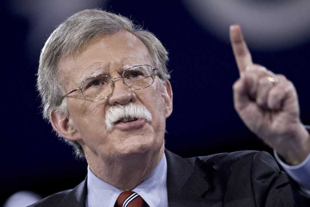 New US National Security Adviser John Bolton served in the George W. Bush administration. Photo: Bloomberg