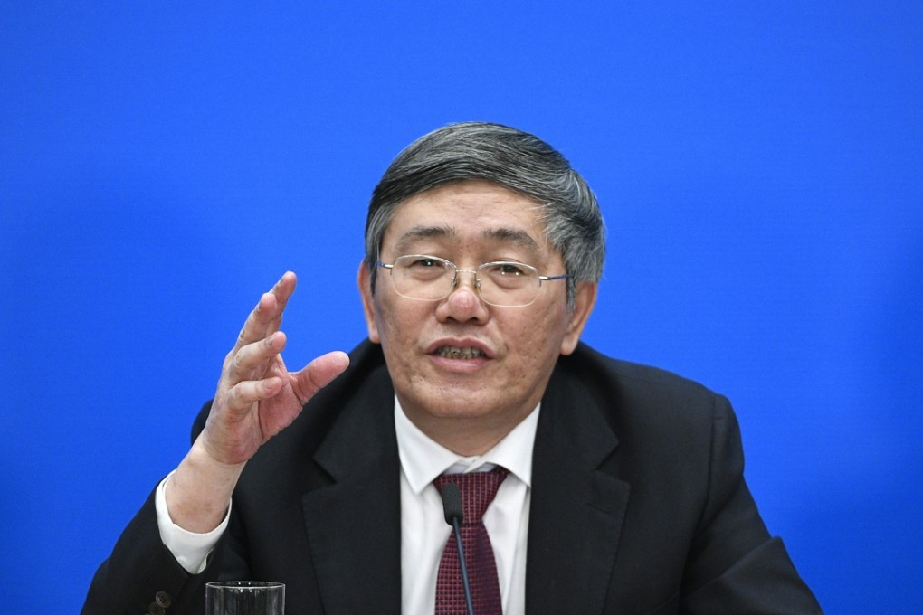 Yang Weimin, deputy director of the Office of the Central Leading Group on Financial and Economic Affairs, pictured at a press briefing at the National People’s Congress in Beijing earlier this month. Photo: Xinhua