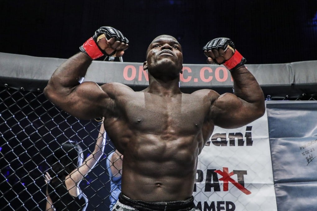 Hong Kong’s Alain ‘The Panther’ Ngalani is back to winning ways after his weekend victory in Bangkok. Photo: Dux Carvajal / One Championship