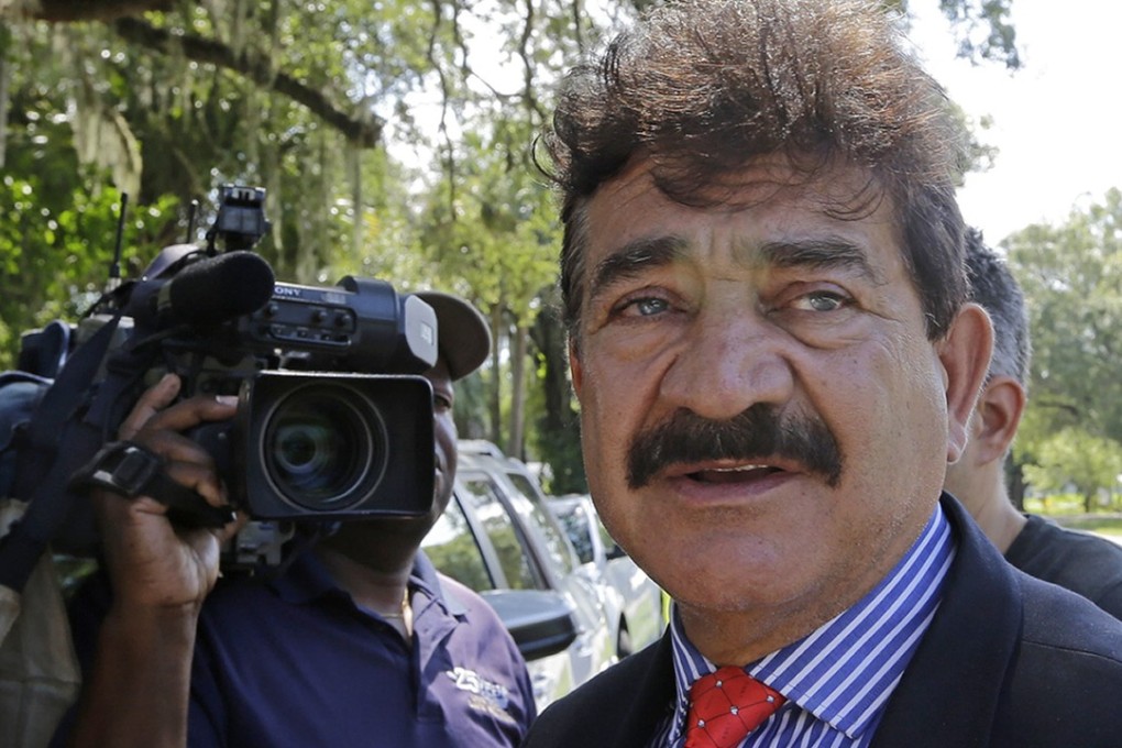Seddique Mir Mateen, father of Omar Mateen, the shooter of the Pulse nightclub attack, talks to reporters in Fort Pierce, Fla. on June 15, 2016.