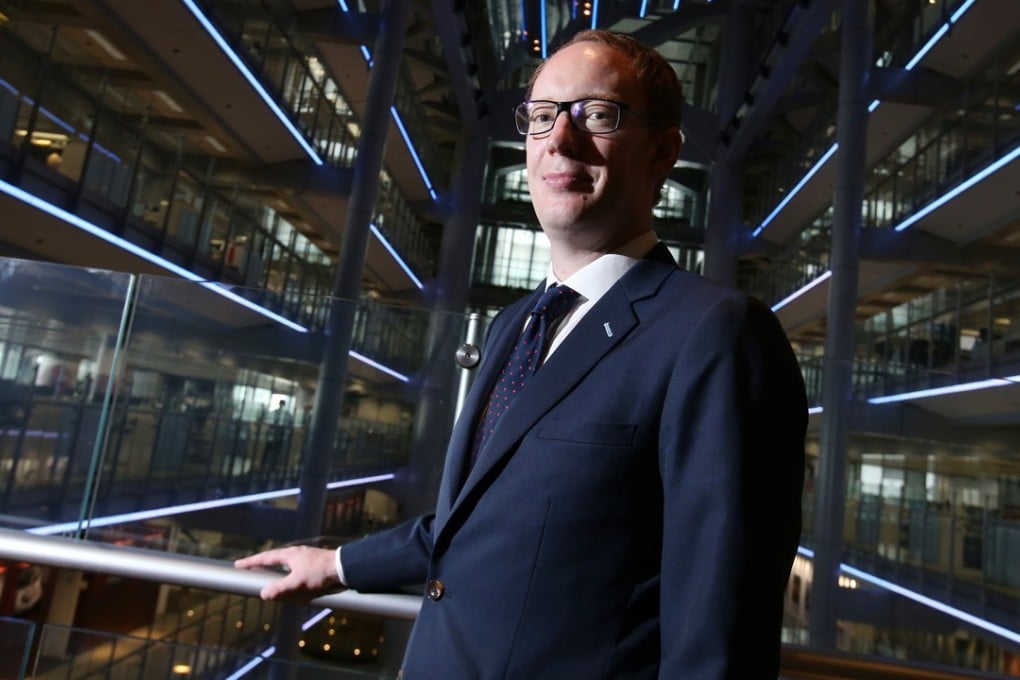 Edward Moncreiffe, Hong Kong chief executive of HSBC Insurance (Asia). Photo: David Wong