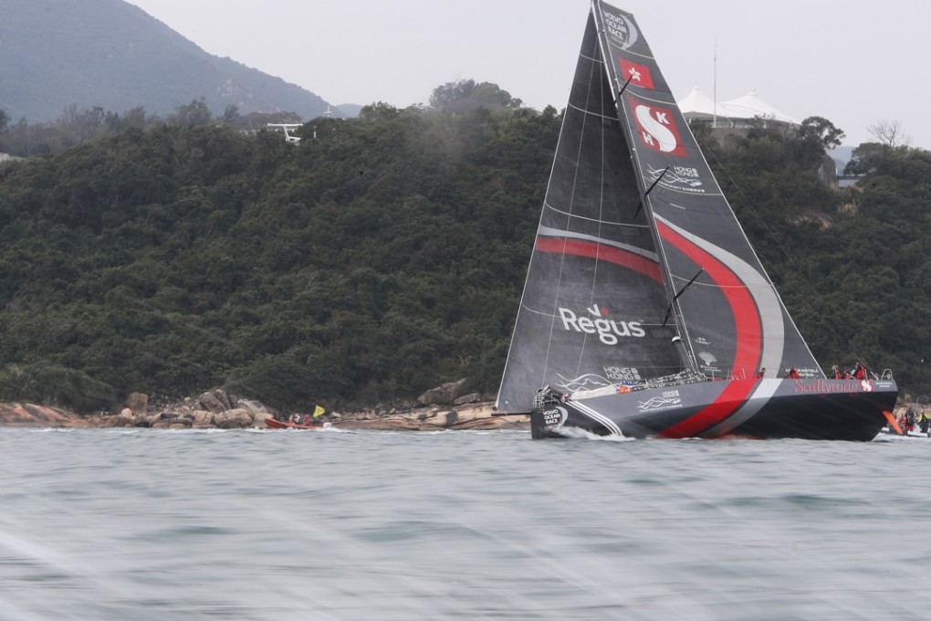 Sun Hung Kai/Scallywag during the Hong Kong stopover. Photo: Winson Wong