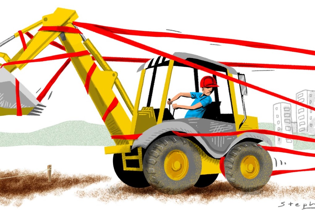 For some reason, there is no sense of urgency within government in unlocking the development potential of enormous areas of existing private land. Illustration: Craig Stephens