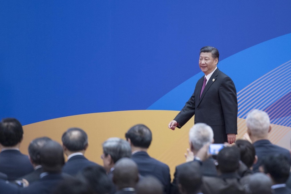 Chinese President Xi Jinping meets the press after the Leaders' Roundtable Summit at the Belt and Road Forum for International Cooperation in Beijing on May 15, 2017. Photo: Xinhua
