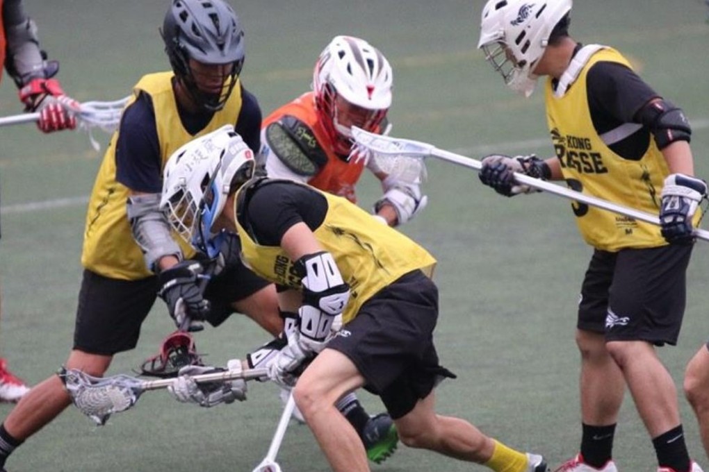 Action from the Hong Kong Premier League final. Photos: Handout