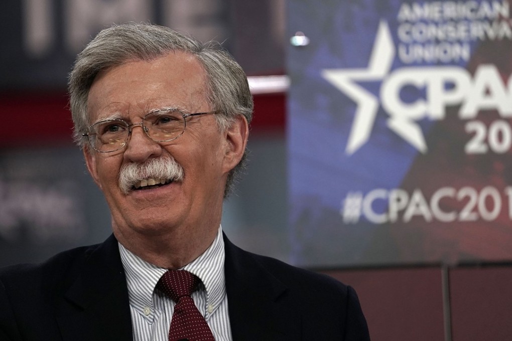Incoming national security adviser John Bolton has taken a tough stance on trade with China as well as called for a rethink of the one-China policy. Photo: AFP/Getty images