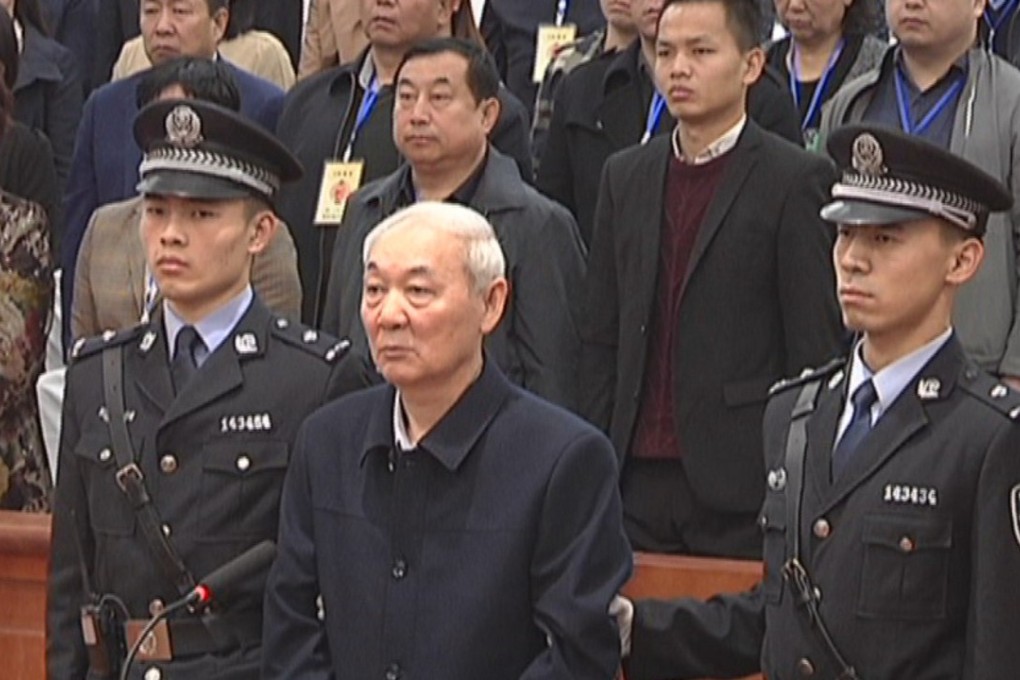 Zhang Zhongsheng (centre) can still appeal the sentence, and the death penalty must be approved by the supreme court in Beijing. Photo: Weibo