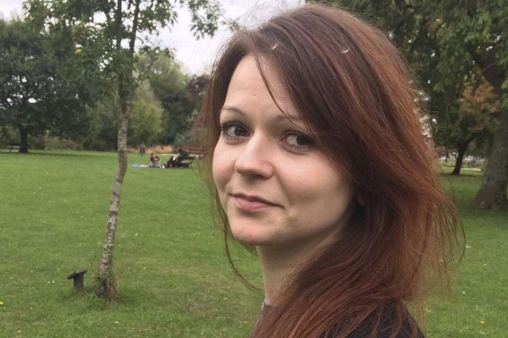 This is believed to be Yulia Skripal, who – along with her ex-spy father Sergei – was poisoned with Soviet-era nerve agent Novichok on March 4, according to the UK government. On Thursday she began to make a rapid recovery. Photo: Yulia Skripal/Facebook via AFP