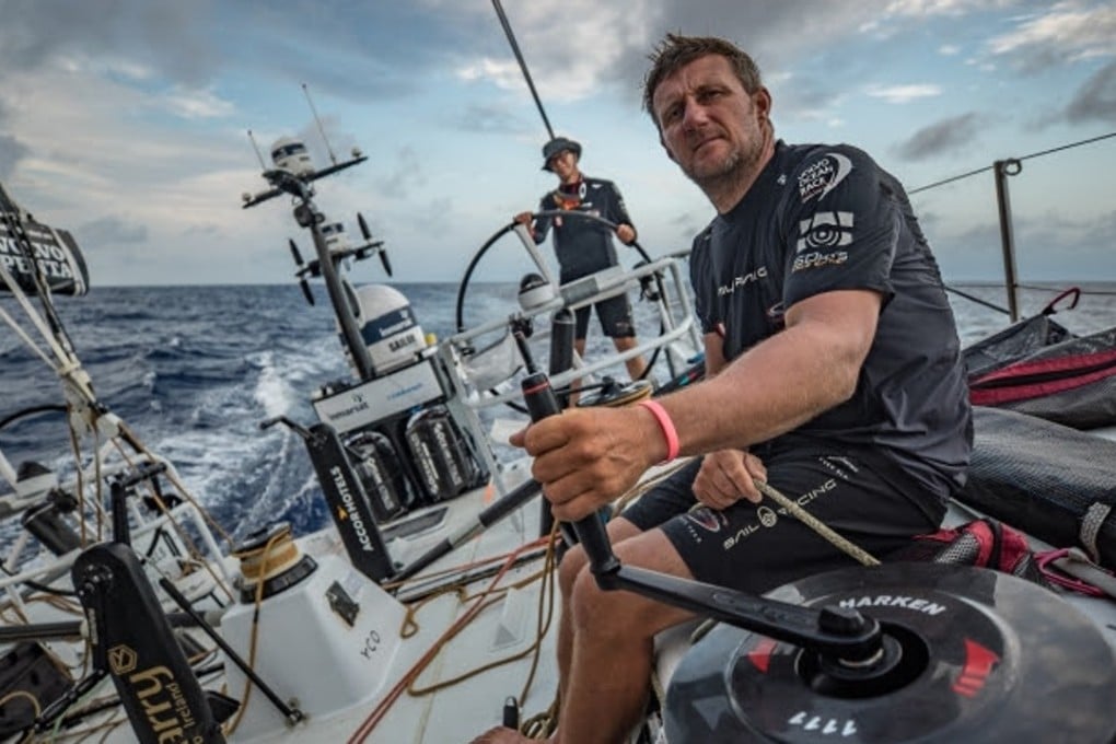 John Fisher. Photo: Jeremie Lecaudey/Volvo Ocean Race