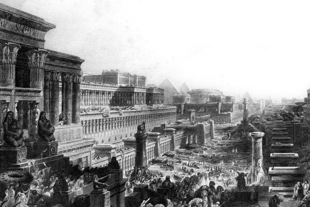 The departure of the Israelites from Egypt. Pictures: Alamy